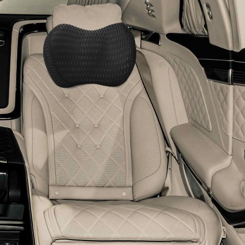 Възглавница за врат Черен Мемори пяна 30,5 x 21,5 x 13 см