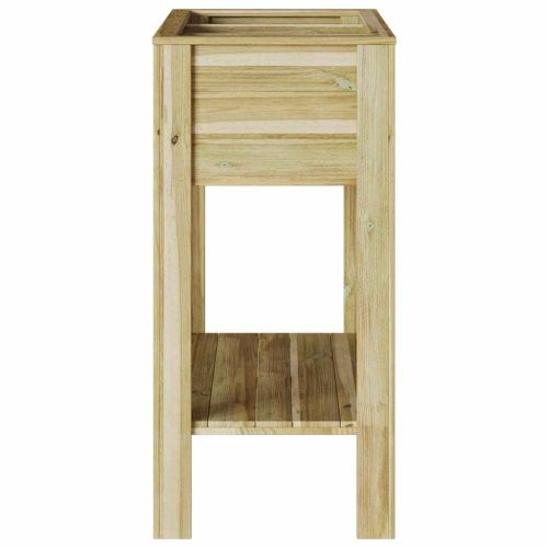 Висока саксия Кафяво 85,5 x 46,5 x 96 см