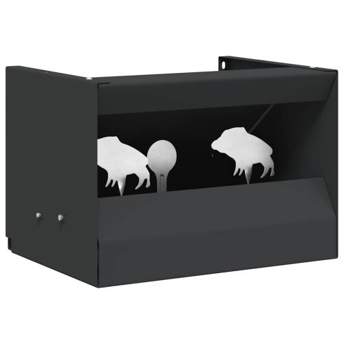 Кутия за улавяне на куршуми Черно 29 х 22 х 20 см Стомана