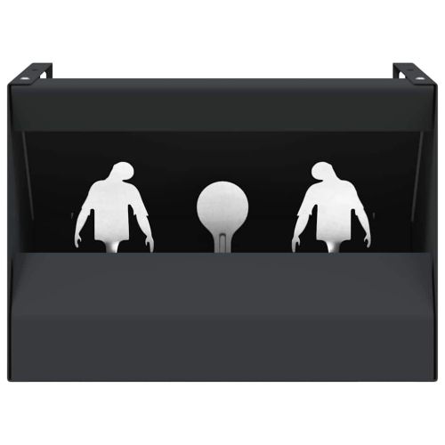 Кутия за улавяне на куршуми Черно 29 х 22 х 20 см Стомана