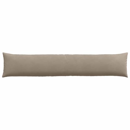 Диван възглавници 2 pcs Таупе 200 x 40 см текстил