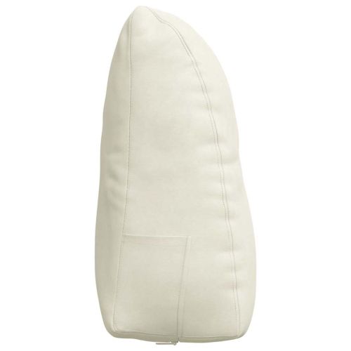 Възглавница за гръб Крем 60 x 24 x 50 см Кадифе