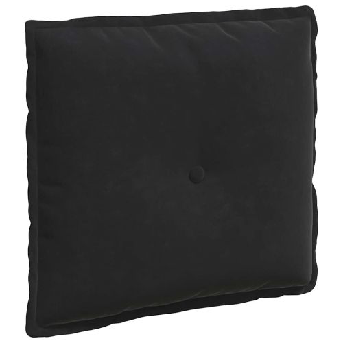 Възглавница за гръб Черно 50 x 45 см Кордюрова тъкан
