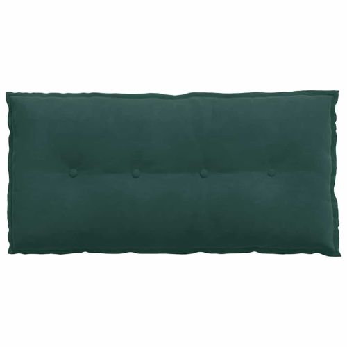 Възглавница за гръб Тъмнозелено 100 x 50 cm Кордюрова тъкан