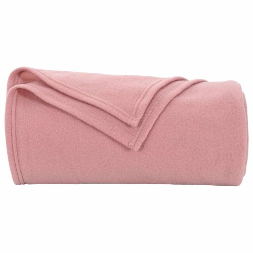 Одеала за хвърляне 6 pcs Розово 240 x 220 cm Мека вълна