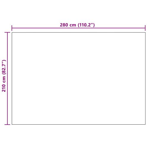 Одеала за хвърляне 6 pcs Крем 280 x 210 см Мека вълна