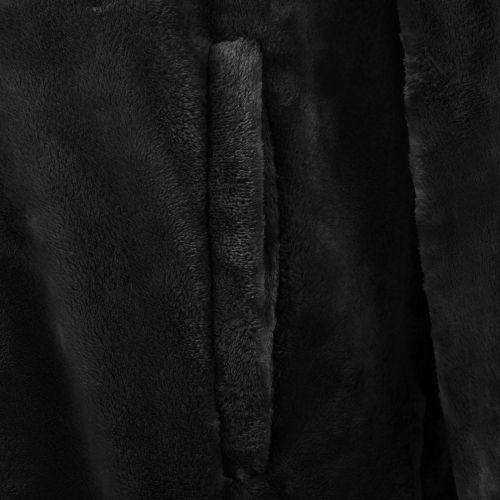 Одеяло с качулка Черно l Фланела