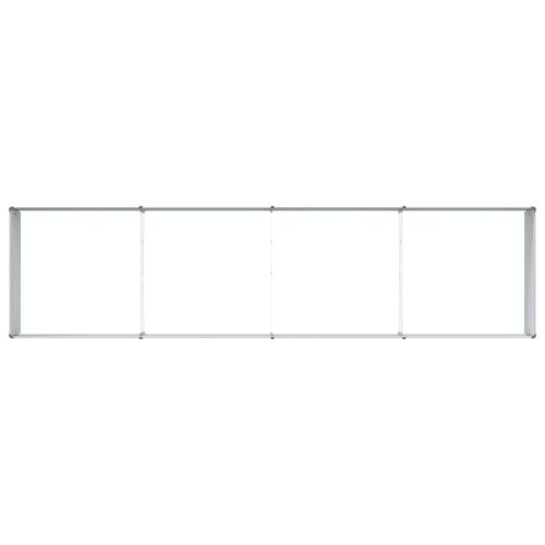 Градинска повдигната леха Светло кафяво 320 x 80 x 45 cm
