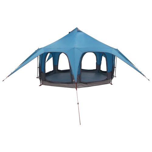 Семейна палатка Синьо 5-местна 185T полиестер с PU покритие