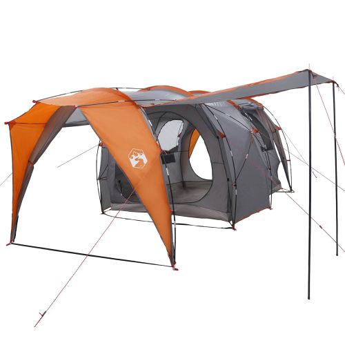 Тунелна палатка Сив и оранжев 562 x 265 x 216 см