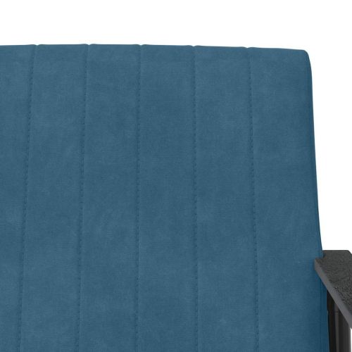 фотьойл Синьо 59 x 75 x 78 см Кадифе
