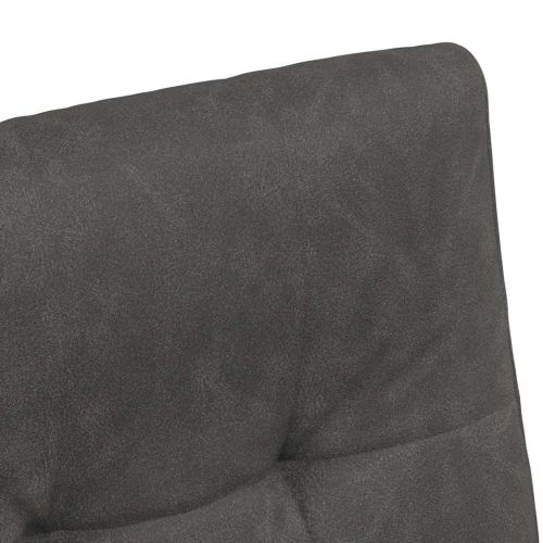 Столове с Колела 2 pcs Черно 58 x 67 x 97 см Изкуствена