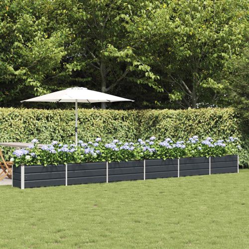 Кашпа Антрацит 580 x 50 x 45 см Галванизирана стомана