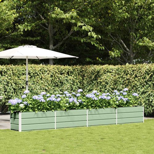 Кашпа Пастелно зелено 385 x 50 x 45 см Галванизирана стомана