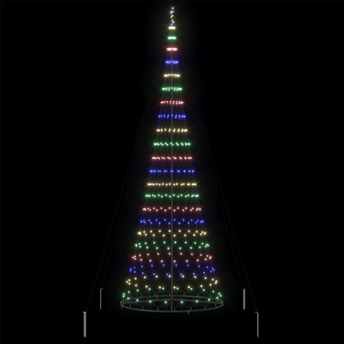 LED Коледна Елха Многоцветен 399 см Метал
