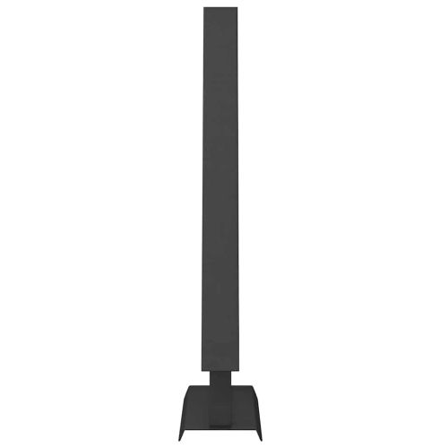 Метално коледно дърво Черно 60 cm Стомана
