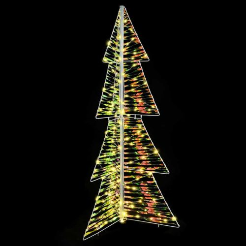 Коледно дърво с 160 LED светодиода Топло бяло 150 cm PET