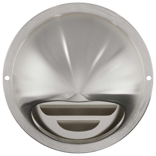 Предпазители за въздушна вентилация 2 pcs Сребрист 80 mm