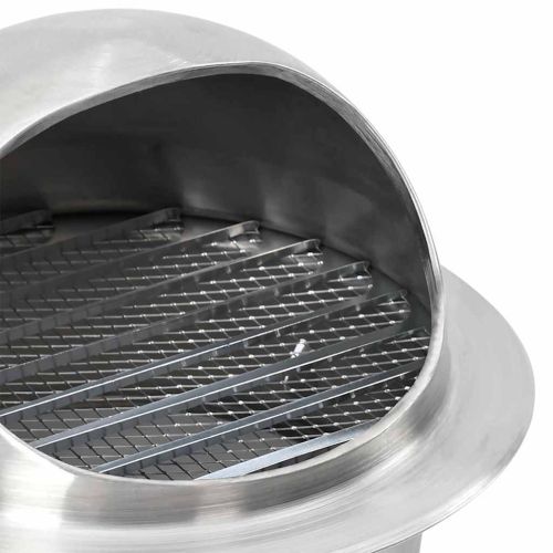 Предпазители за въздушна вентилация 8 pcs Сребрист 200 mm