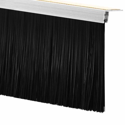 Самозалепващи се четки за уплътняване на врати 2 pcs Сребрист