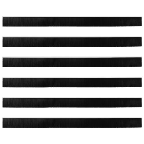 Самозалепващи се четки за уплътняване на врати 6 pcs Бяло