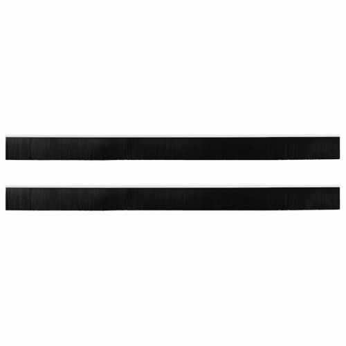 Запечатващи четки за врата с винтово закрепване 2 pcs Бяло