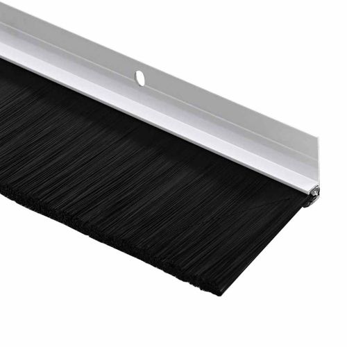 Запечатващи четки за врата с винтово закрепване 2 pcs Бяло