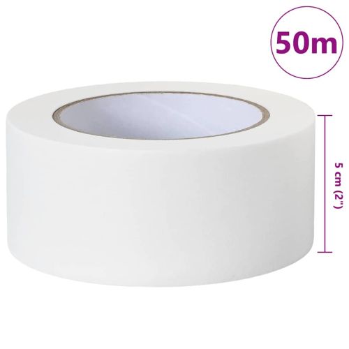 Ленти за маскиране на художници 6 pcs Бяло 50 мм x 50 м Хартия