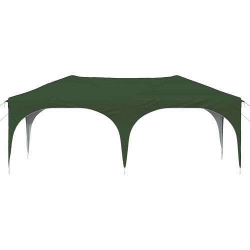 Поп-ъп парти палатка 575 x 288 x 245 см Зелено Оксфордска тъкан