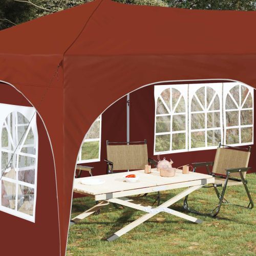 Поп-ъп парти палатка Теракота 575 x 288 x 245 см