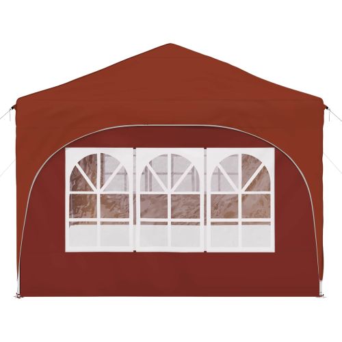 Поп-ъп парти палатка Теракота 575 x 288 x 245 см
