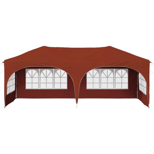 Поп-ъп парти палатка Теракота 575 x 288 x 245 см