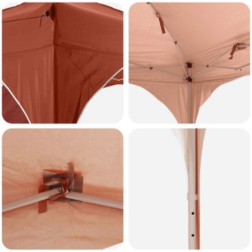 Поп-ъп парти палатка Теракота 575 x 288 x 245 см