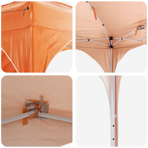 Поп-ъп парти палатка Оранжево 575 x 288 x 245 см