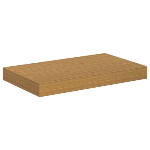 Стенен рафт 2 pcs Бежово 40 x 23,5 x 4 см Инженерно дърво