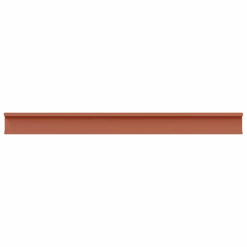 Стенен рафт с рафт 2 pcs Червено 100 x 9 x 3 cm Инженерно дърво