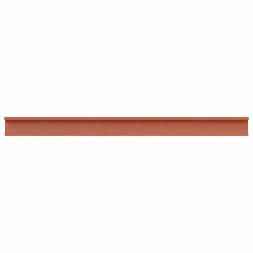Стенен рафт с рафт 4 pcs Червено 115 x 9 x 3 cm Инженерно дърво