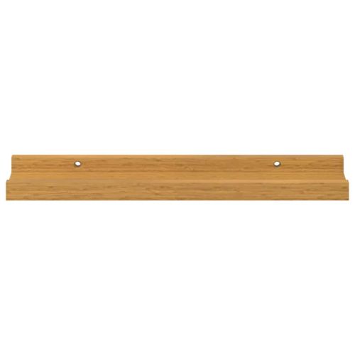 Стенен рафт с рафт 4 pcs Бежово 40 x 9 x 3 cm Инженерно дърво