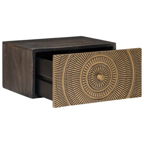 Нощен шкаф Месинг 40 x 30 x 20 см