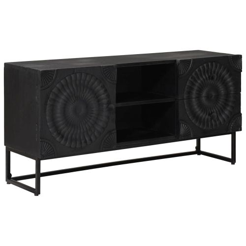 ТВ шкаф Черен 105 x 30 x 54 см