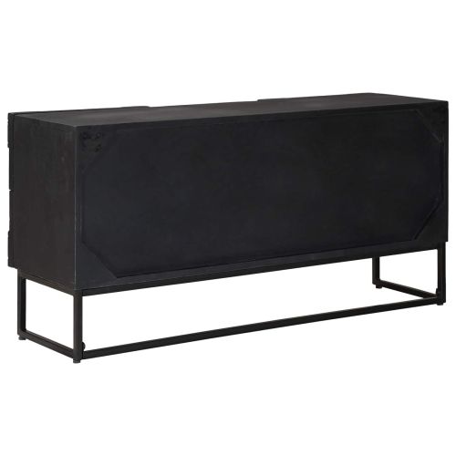 ТВ шкаф Черен 105 x 30 x 54 см