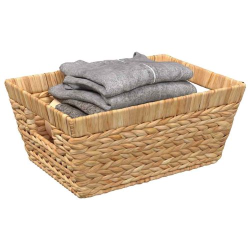 Кошници за съхранение 2 pcs Естествен 38 x 28 x 15 см