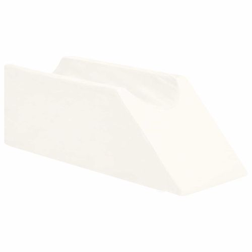 Възглавничка за крака Едноцветен Бяло 68 x 25 x 21,5 см PU пяна