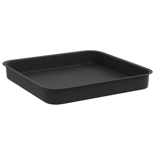 Саксии за растения 24 pcs Черно 20 x 20 x 16 см Пластмаса