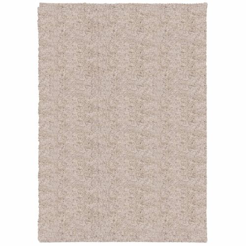 Шаги килим с дълъг косъм "PAMPLONA" модерен бежов 160x230 см