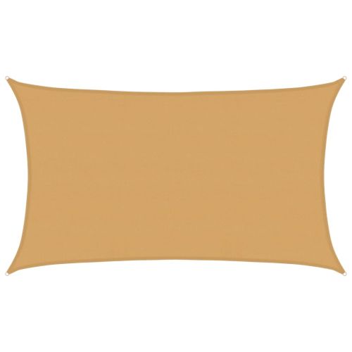 Платно-сенник, 160 г/м², правоъгълно, пясъчно, 5x8 м, HDPE