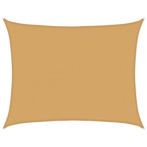 Платно-сенник, 160 г/м², правоъгълно, пясъчно, 6x8 м, HDPE