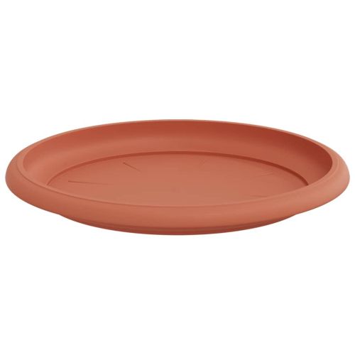 Кръгъл поднос за цветя 24 pcs Червено тухла Ø 14 x 2 см