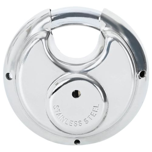 Заключващи катинари с ключове 2 pcs Сребрист 7 x 2.4 x 7 см