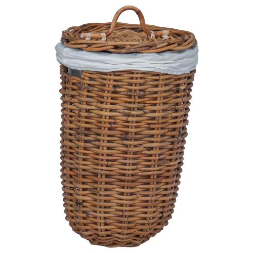 Кошница за Пране 2 pcs Кафяво Кубу Ратан
